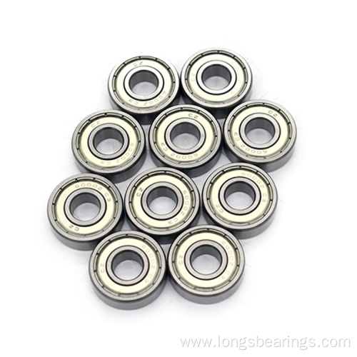 Low Noise Bearings 6009 for Railway Vehicle Harvester